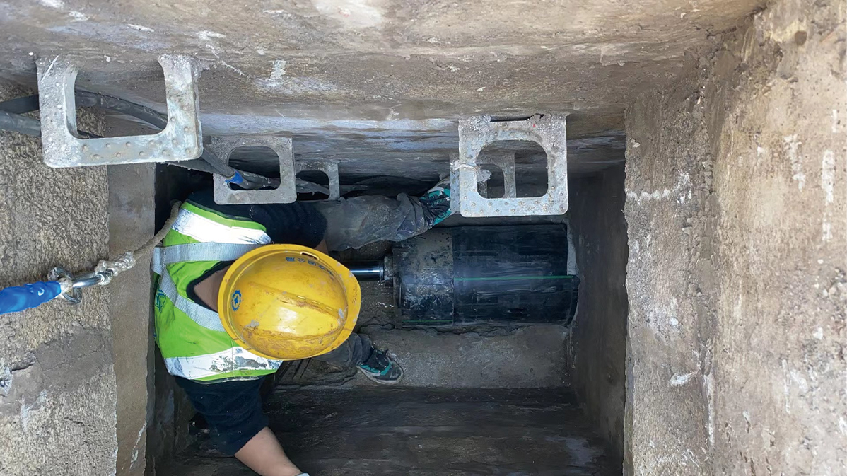 尼玛HDPE短管内衬法